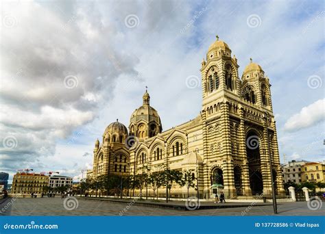 Marseille, France - 2019.Marseille Cathedral, Cathedrale Sainte-Marie ...