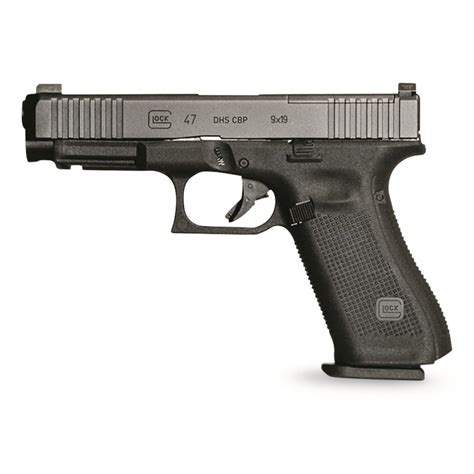 Glock 47 MOS, Semi-automatic, 9mm, 4.49" Barrel, 17+1 Rounds - 732986 ...