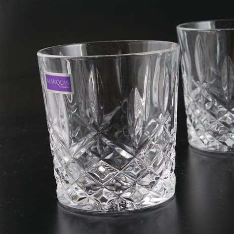 Marquis by Waterford Crystal "Markham" Double Old Fashioned Glasses | EBTH