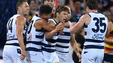 AFL Round 3 Geelong defeat Adelaide 2019 Match Report: Patrick Dangerfield, Tim Kelly, Brad ...