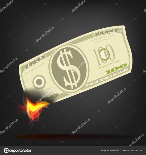 Money vector illustration isolated on a black background Stock Vector ...