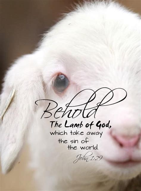 Easter: Behold The Lamb of God!