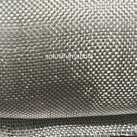 kain fiber glass mesh 600 permeter x 1 lebar tenun silver fiberglass ...