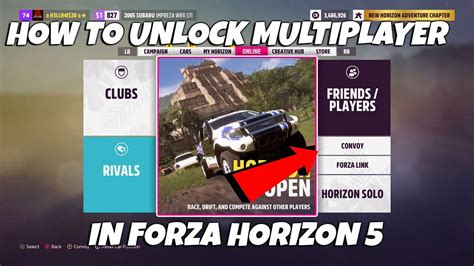 How To Unlock Multiplayer In Forza Horizon 5! - YouTube