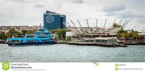 Kadikoy Port and Ferry Boat in Istanbul, Turkey Editorial Image - Image of architecture, balon ...