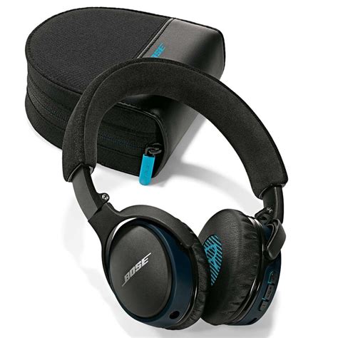 Bose Soundlink Oe Black/Blue Headphones | On-Ear Headphones ...