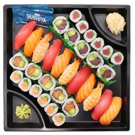 H-E-B Sushiya Sushi Party Tray - Sea Haven - Shop Standard party trays at H-E-B