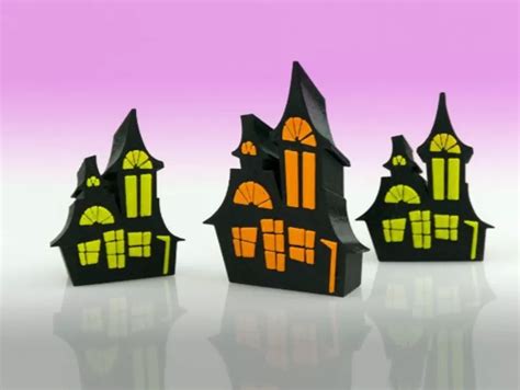 A 3D printed Haunted House that is perfect for Halloween 3D Printing Model - Threeding