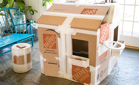 How To Make A Cardboard Box House For Kids