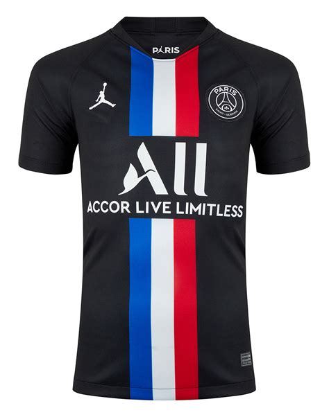 Nike Kids PSG 4th Jersey - Black | Life Style Sports IE