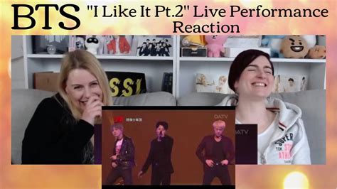 BTS: "I Like It Pt. 2" Live Performance Reaction - YouTube