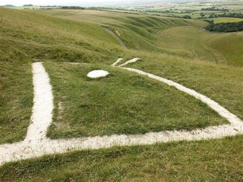 "The White Horse's Head, Vale of White Horse, Uffington, Oxon." by Tony ...