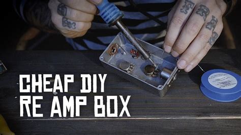 Cheap DIY REAMP Box - YouTube