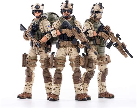 Amazon.com: JoyToy 1/18 Action Figures 4-Inch U.S, Army Soldier Figure PVC Military Model ...