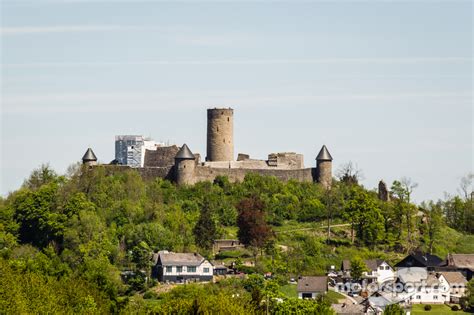 The Nürburg castle at 24 Hours of Nürburgring