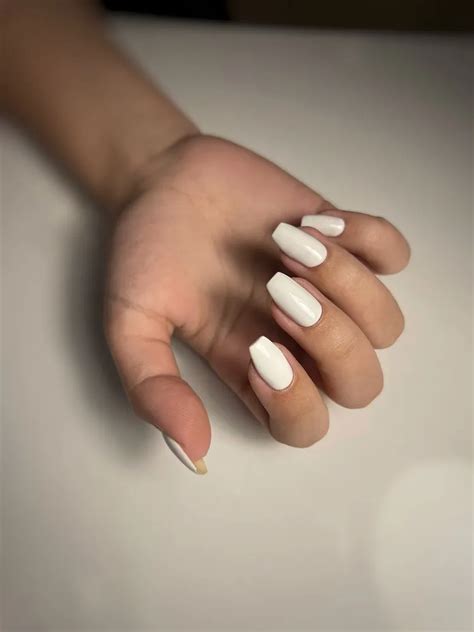 White Nail Designs - Master The "Clean Girl" Aesthetic