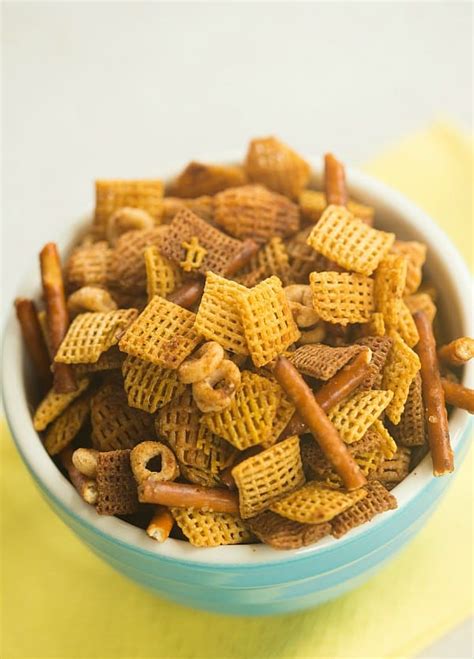 Homemade Chex Mix Recipe - Brown Eyed Baker