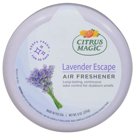 Citrus Magic Air Freshener, Lavender Escape | Publix Super Markets