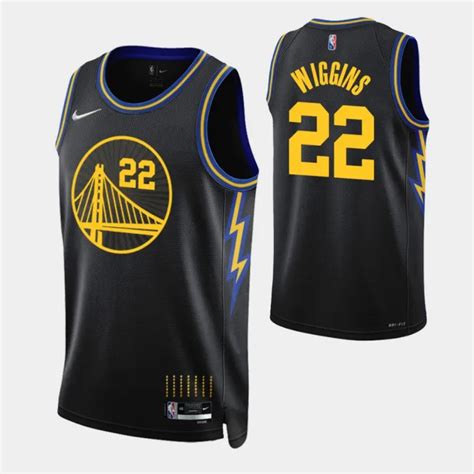 Golden State Warriors Andrew Wiggins No. 22 2021-22 City Edition Black Jersey 75TH | Lazada PH