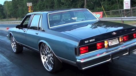 Video: ProCharged '87 Box Chevy Donk Proves It Can Hustle, Too - Dragzine