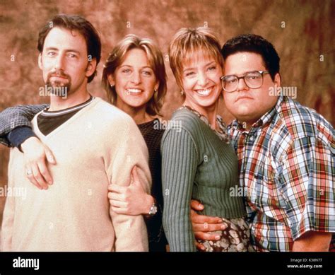 ELLEN ARYE GROSS, ELLEN DEGENERES, HOLLY FULGER , DAVID ANTHONY HIGGINS Stock Photo - Alamy