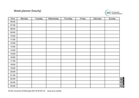 Free Printable Daily Planner With Hourly Schedule Amp To Do List Pdf ...