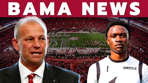 NOBODY WAS EXPECTING THIS! ALABAMA FOOTBALL NEWS TODAY! - Win Big Sports