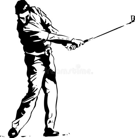 Golf Swing Clipart