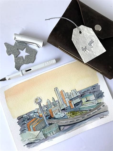 Dallas Art Print Dallas Wall Art Dallas Texas Skyline | Etsy