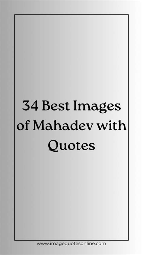 34 Best Images of Mahadev with Quotes | Quotes, Devotional quotes, Image quotes
