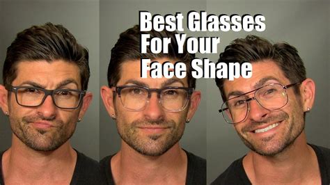 How To Choose The Best Glasses And Frames For Your Face Shape - YouTube