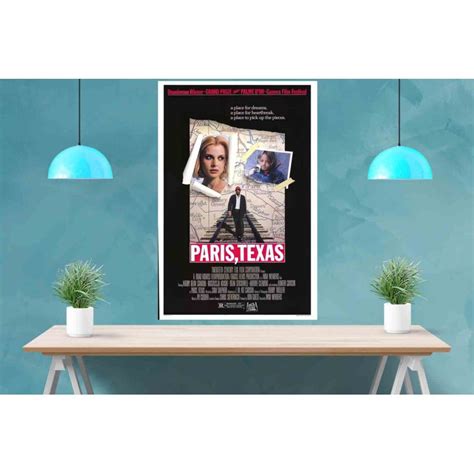 Paris Texas Fine Art Movie Poster