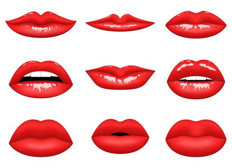 Free Vector Lips Epstein | Lipstutorial.org