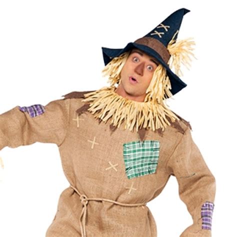 Adult Wizard of Oz Scarecrow New Fancy Dress Costume Mens Gents Straw Farmer | eBay