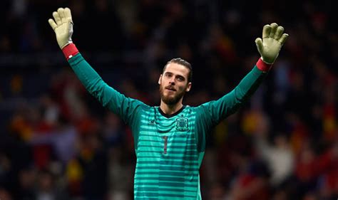 Man Utd goalkeeper David de Gea produces stunning 80-yard assist for Spain - watch | Football ...