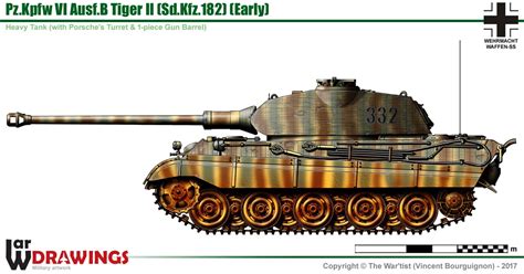 Tiger 2 Porsche Turret