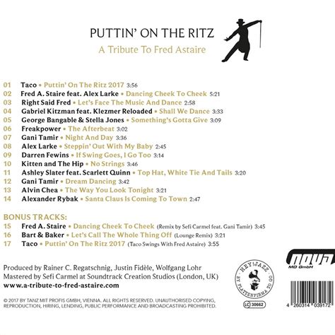 Puttin' On The Ritz Compilation - Electro Swing Thing