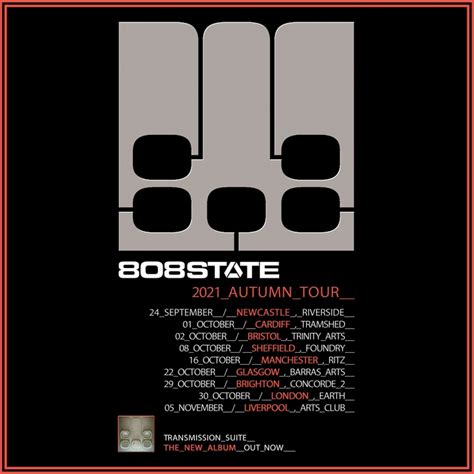 808 State Tour Dates, Concert Tickets, & Live Streams