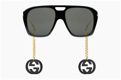 Gucci Square Sunglasses With Charms Release | Hypebeast