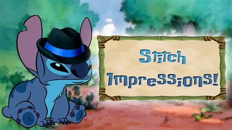 The. - Stitch Voice Impressions - YouTube