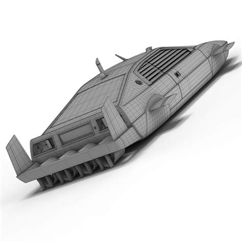 Submarine Car 3d Model