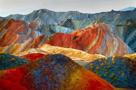 The Rainbow Landscape - Zhangye Danxia, China | Danxia landform, Rainbow mountains china ...