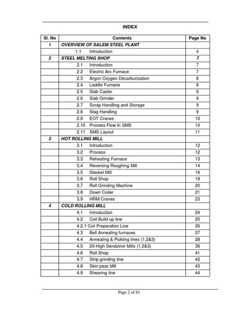 SALEM STEEL PLANT REPORT.docx | Rolling (Metalworking) | Annealing (Metallurgy)