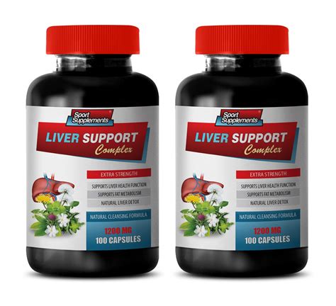 Liver Support Supplement - Liver Support Complex 1200 MG - Extra ...