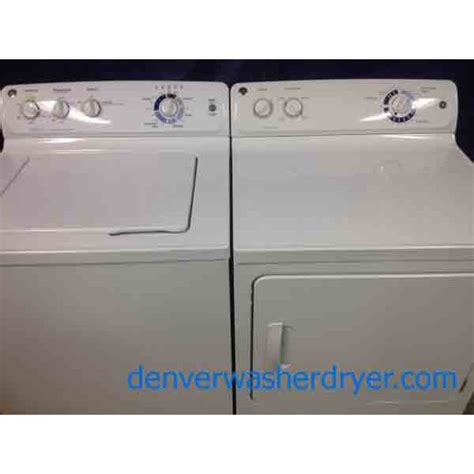 GE Washer/Dryer, Energy Star, High Efficiency, Water Saving - #1357 ...