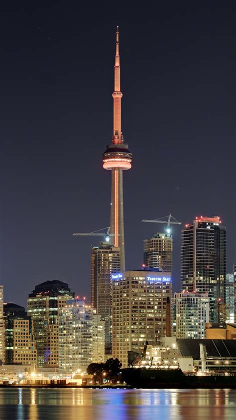 Toronto Skyline and the CN Tower - backiee