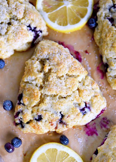 Lemon Blueberry Scones - Mom On Timeout