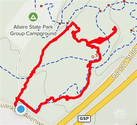 Dinosaur Trail - Allaire State Park - Wall Township, NJ - South Jersey Trails