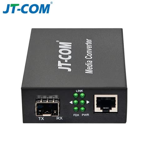 【Ready】 10G Enhanced SFP Media Converter 10GBase-T Ethernet Switch RJ45 to Optical Fiber Optic ...