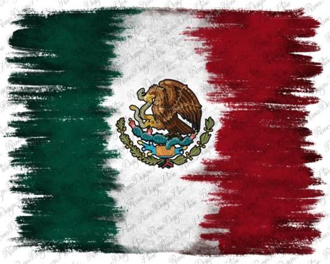 Mexican Flag Sublimation Design Png Mexico Flag Png Mexicana - Etsy